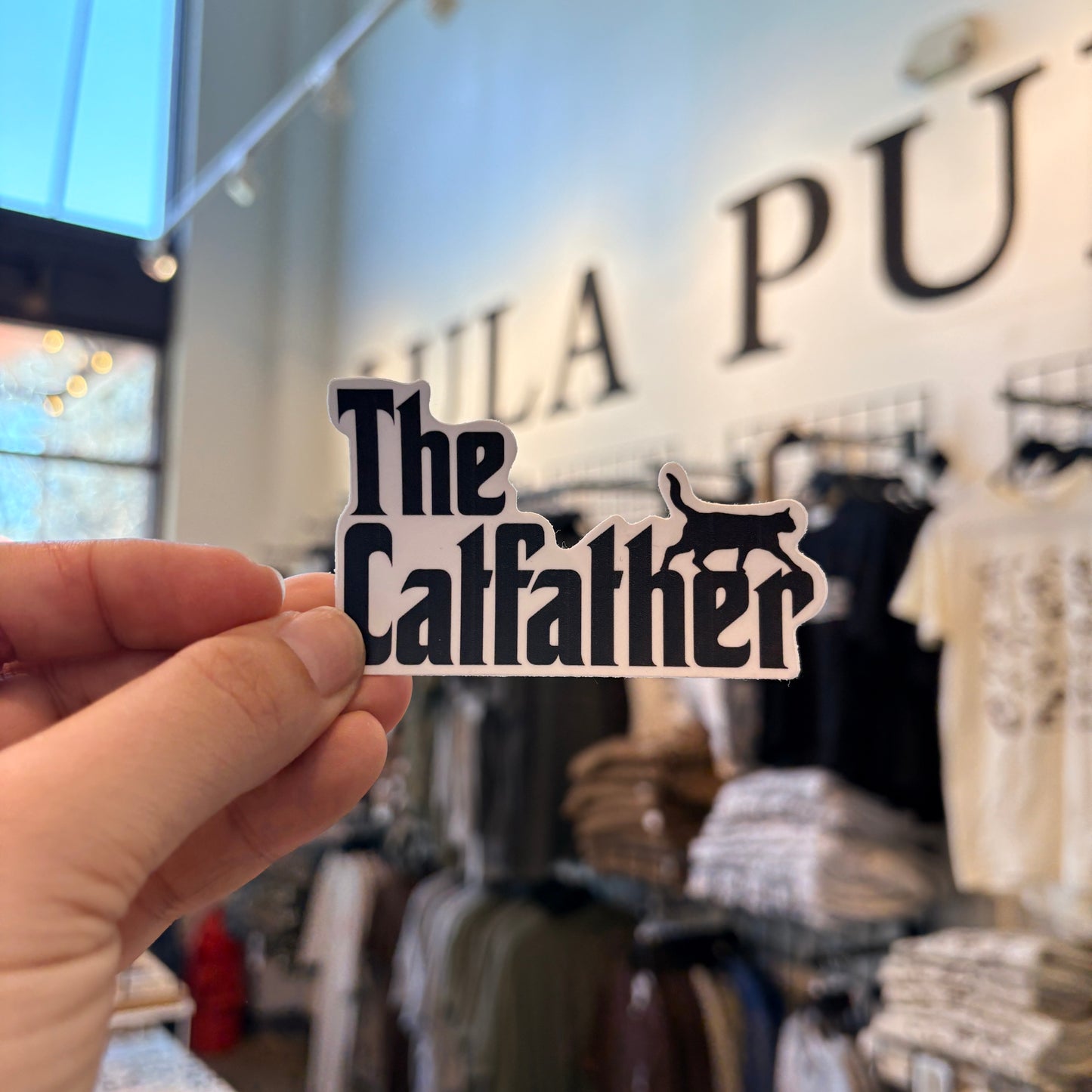 The catfather sticker